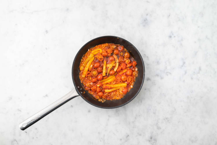 Prepara la salsa