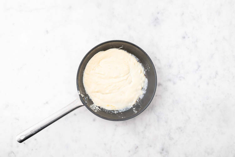 Prepara la bechamel