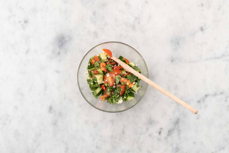 Bland gresk salat