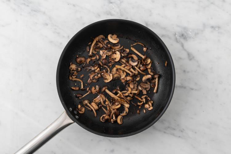 Cuire les champignons