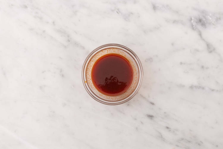 Mix spicy-sweet sauce