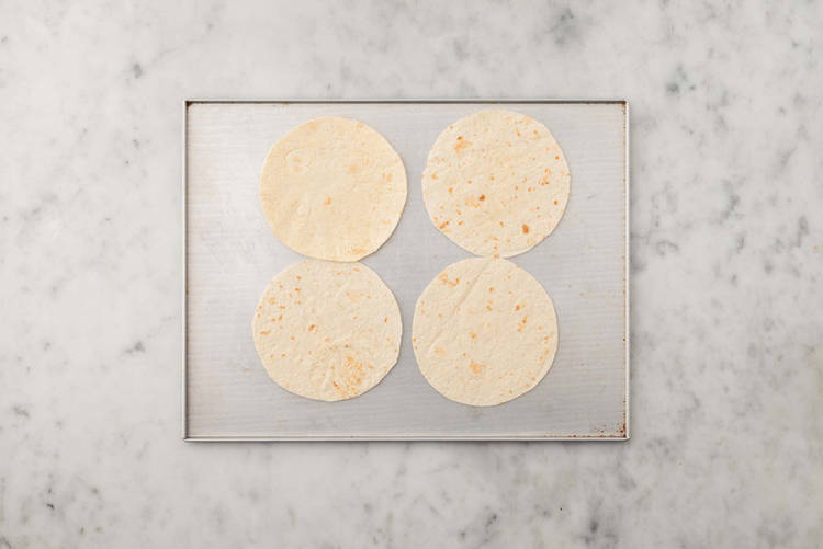 Warm the Tortillas	