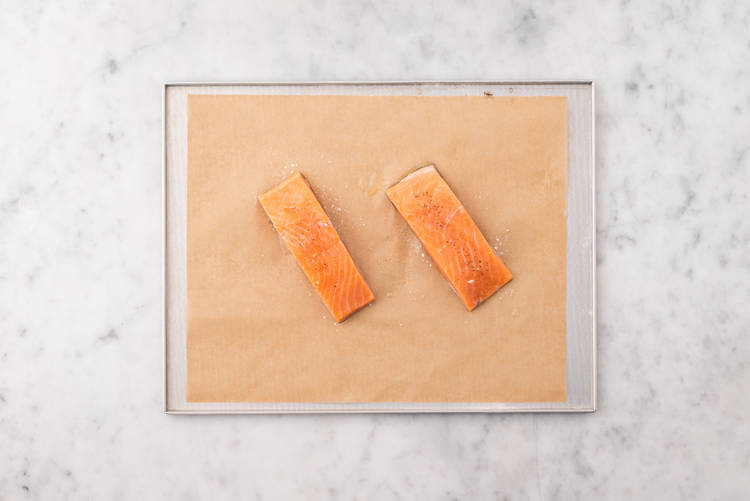 Season the Salmon
