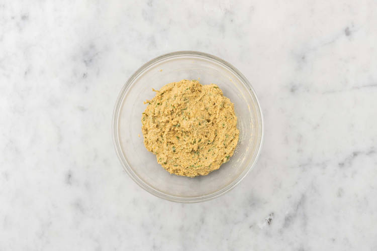 Preparare l'impasto dei falafel