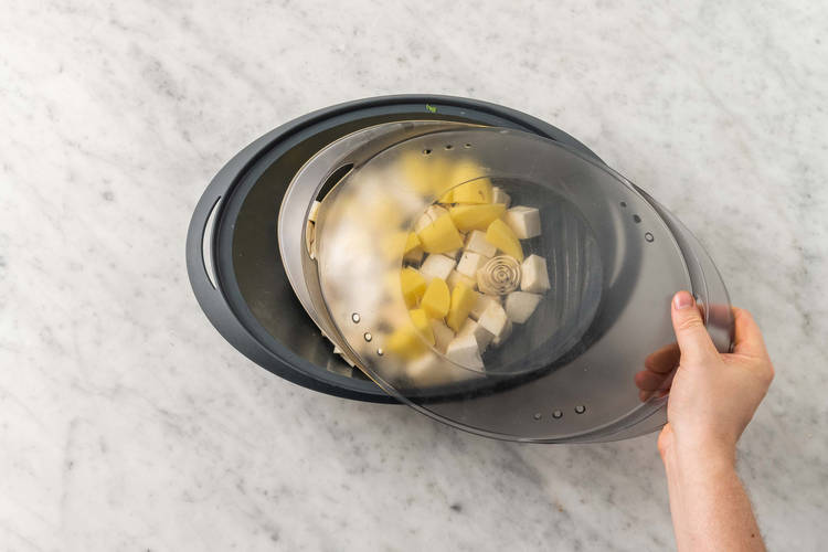 Dampfgaren vorbereiten