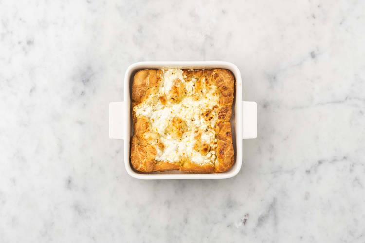 Faire cuire la focaccia