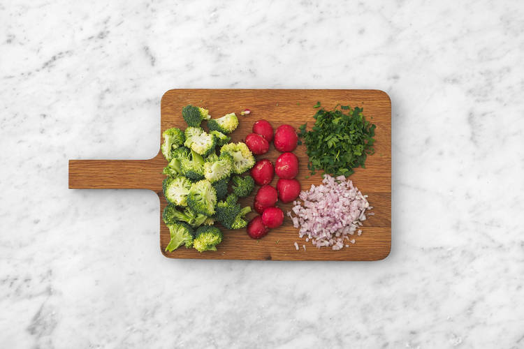 Förbered grönsaker