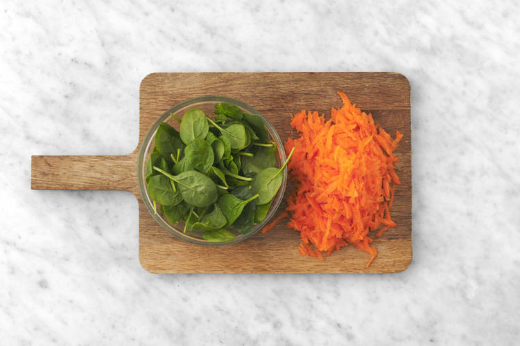 Forbered grøntsager