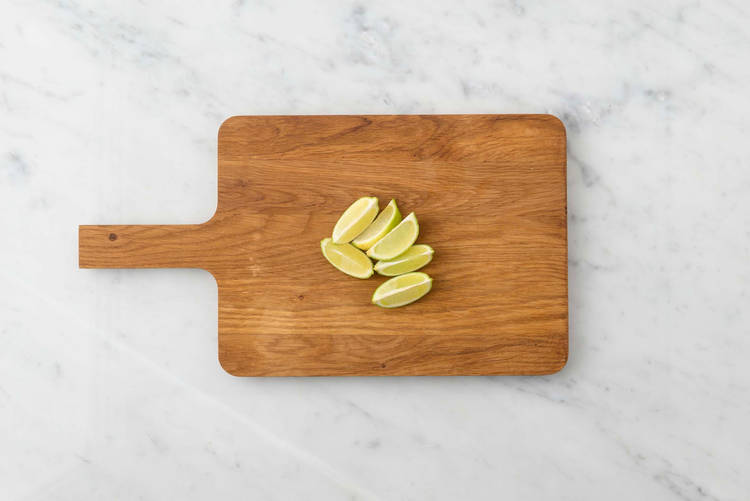 Couper le citron vert