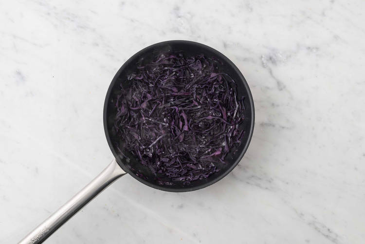 Cuocere il cavolo rosso