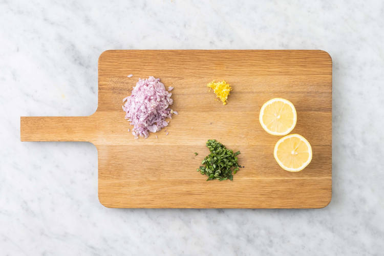 Preparare gli ingredienti