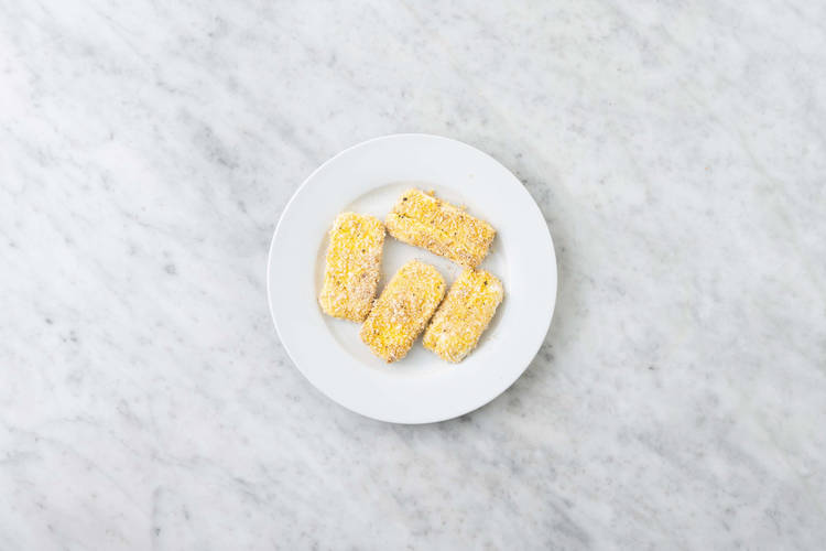 Panér halloumi