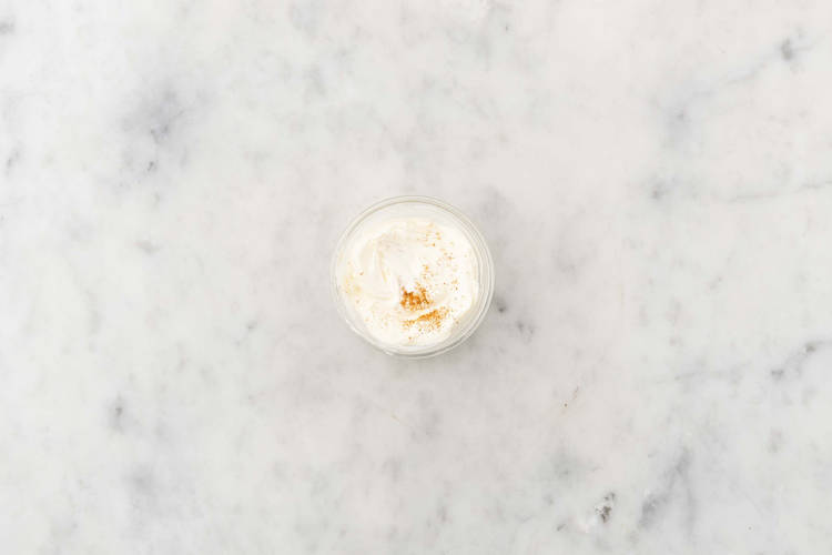 Bland cajunyoghurt