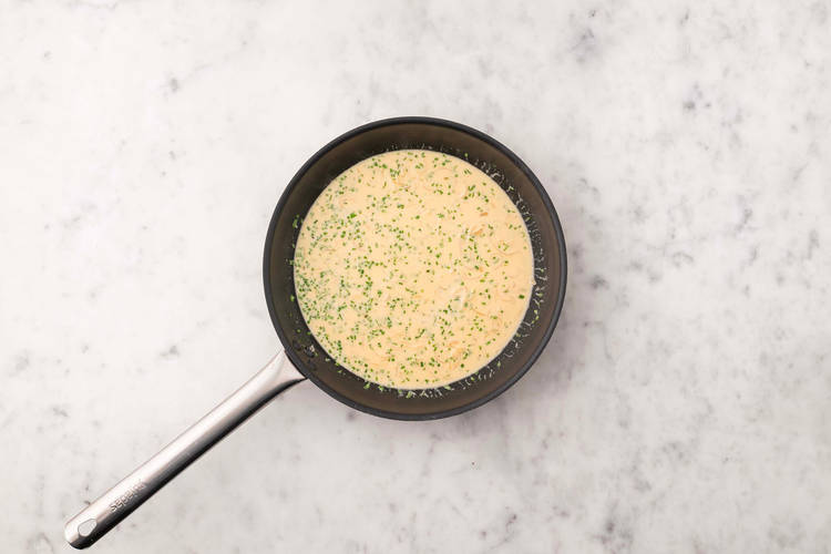 Make the Chive Sauce