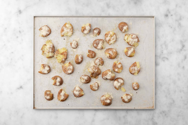 Smashed Potatoes Time