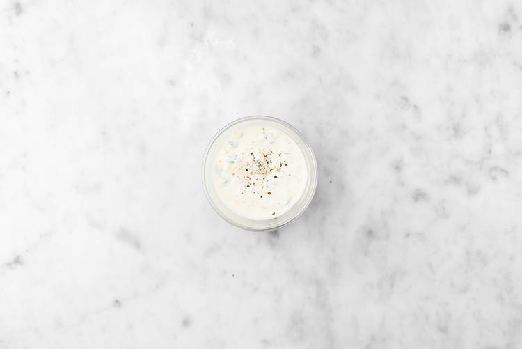 Kruidenyoghurt maken