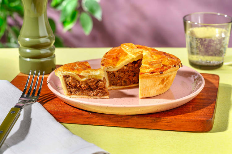 Hartige taart stoofvlees