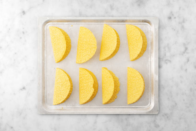 Réchauffer les tortillas à taco