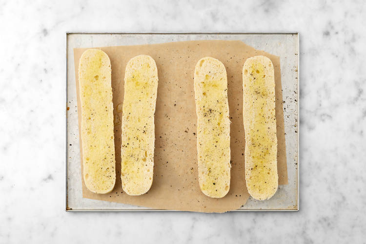 Préparer les toasts
