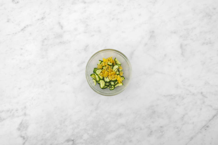 Préparer la salade