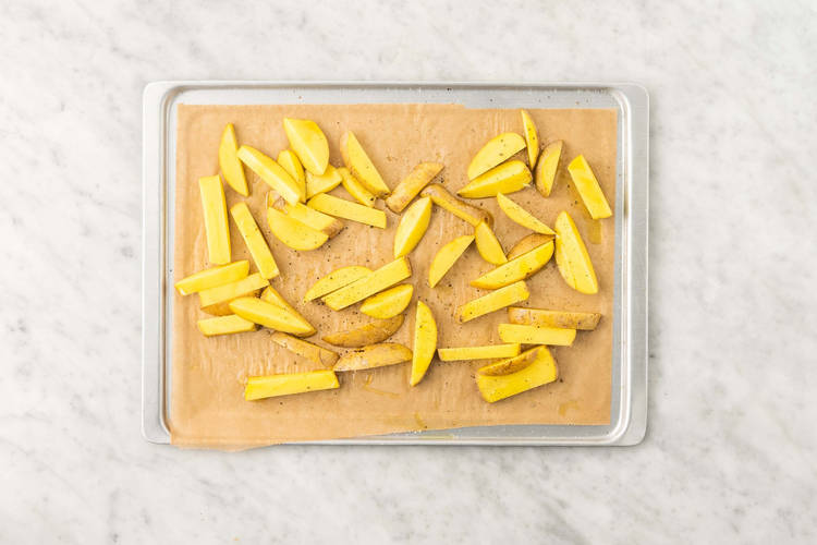 Préparer les frites