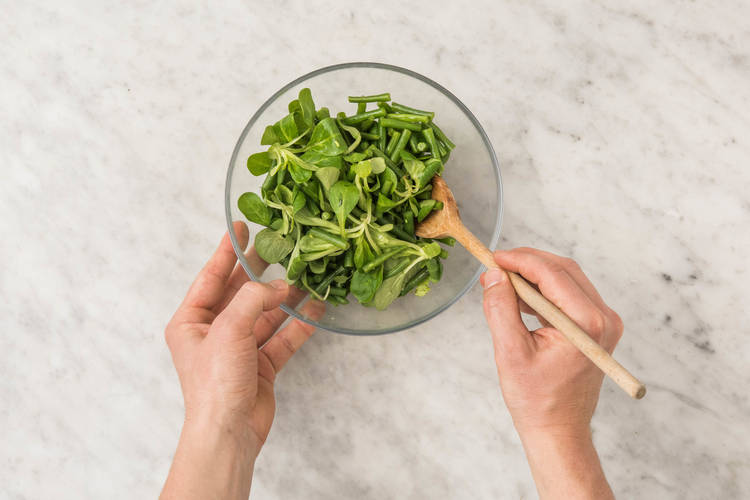 Salade maken