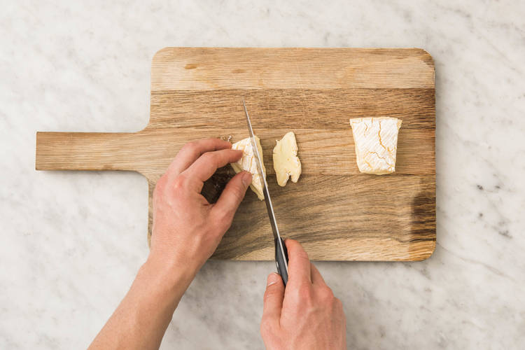 Brie snijden