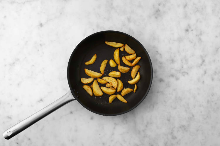 Aardappelpartjes bakken