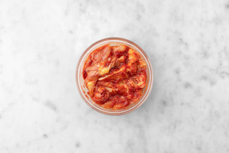 Préparer la sauce
