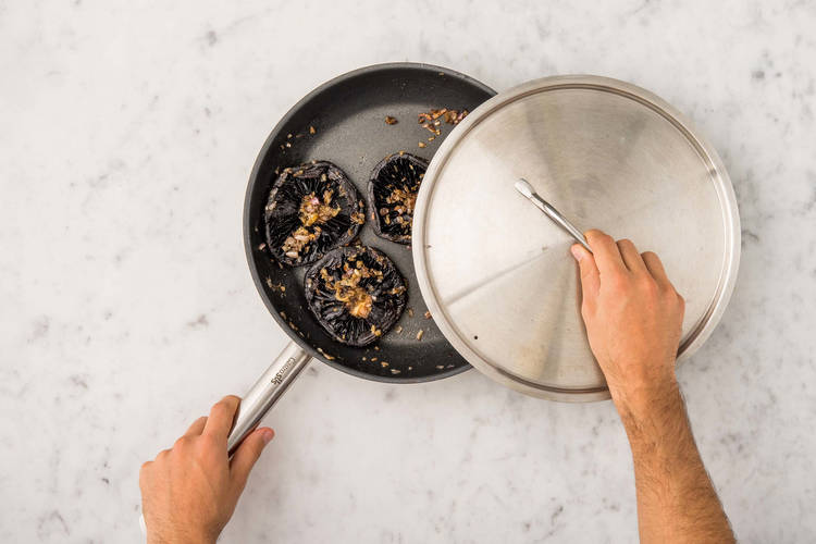 Portobello steak bakken