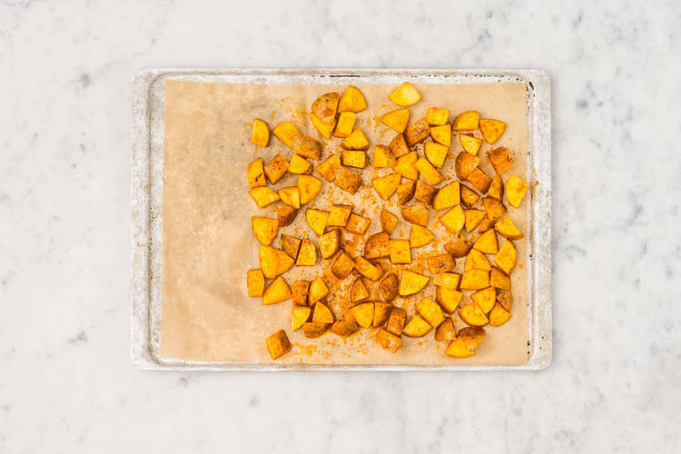 Préparer les pommes de terre