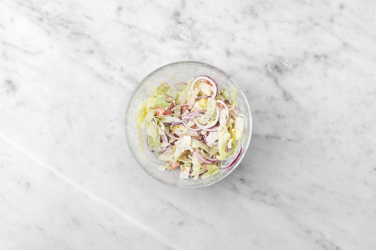 Salade maken