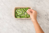 Cuire les pois mange-tout