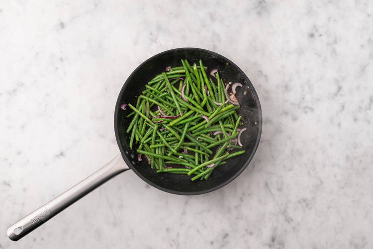 Cuire les haricots verts