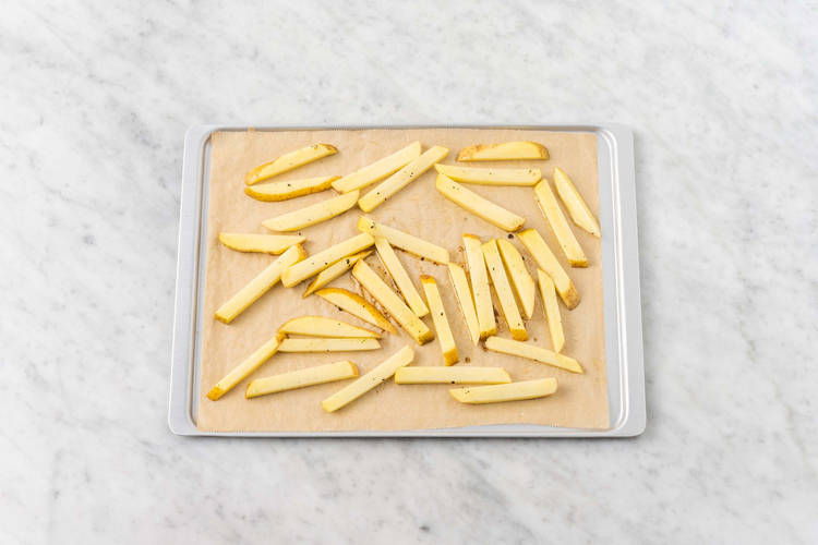 Préparer les frites