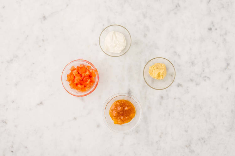 Remplir les petits bols