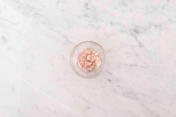 Mariner l’échalote 