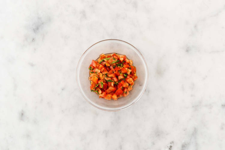 Préparer la salsa