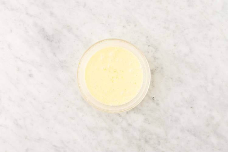 Préparer la garniture