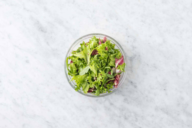 Préparer la salade