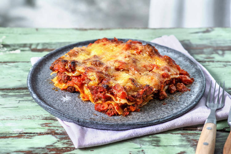 Lasagne à la bolognaise
