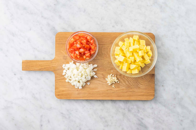 Couper les légumes