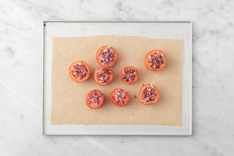 Tomaten bakken