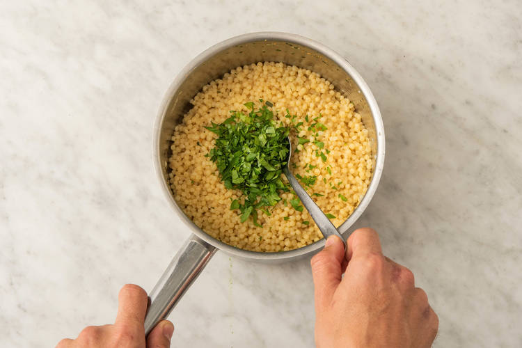Cuire le couscous perlé