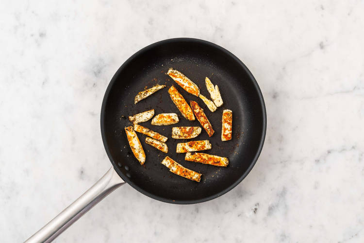  Préparer le halloumi