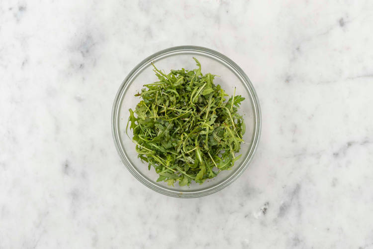 Préparer la salade