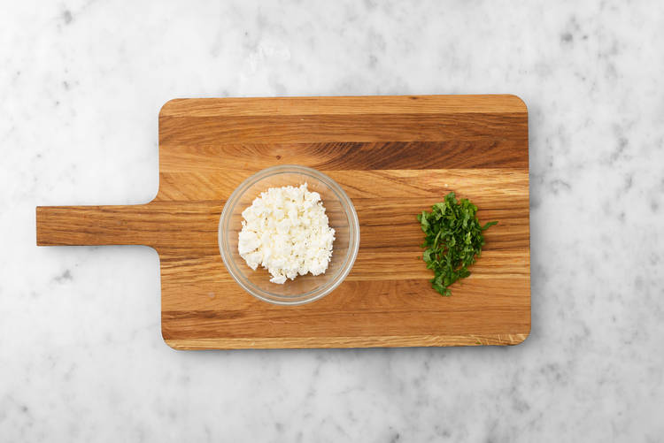 Préparer les garnitures