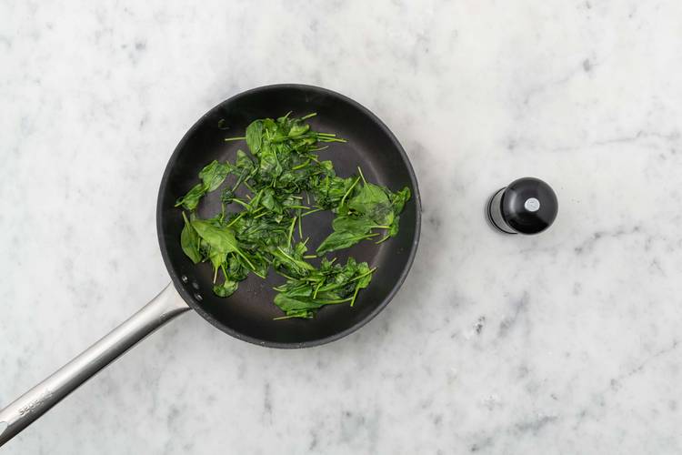 Cuire les épinards 