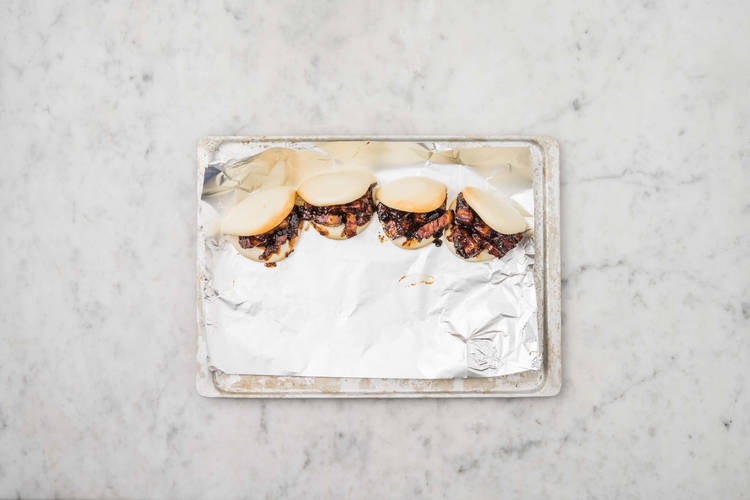 Cuire les boa buns à la vapeur