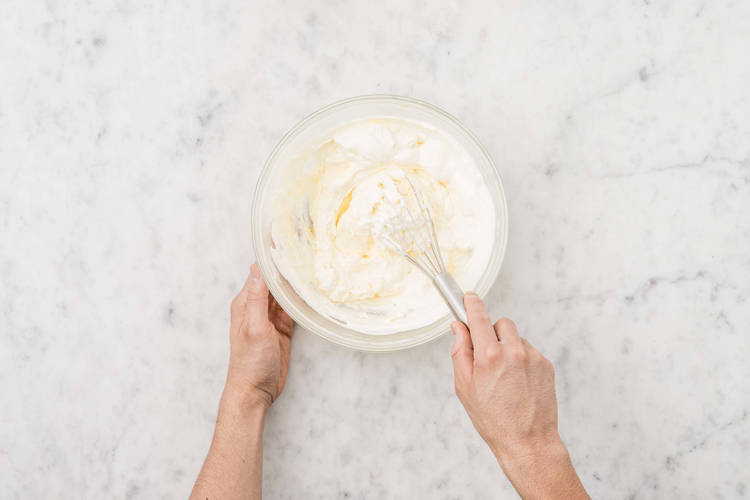 Préparer la crème au mascarpone